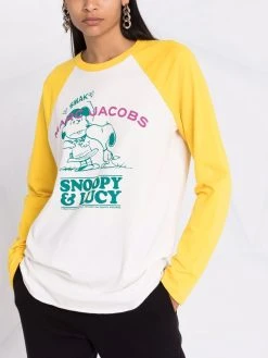 Marc Jacobs x Peanuts I Fall In Love baseball T-shirt