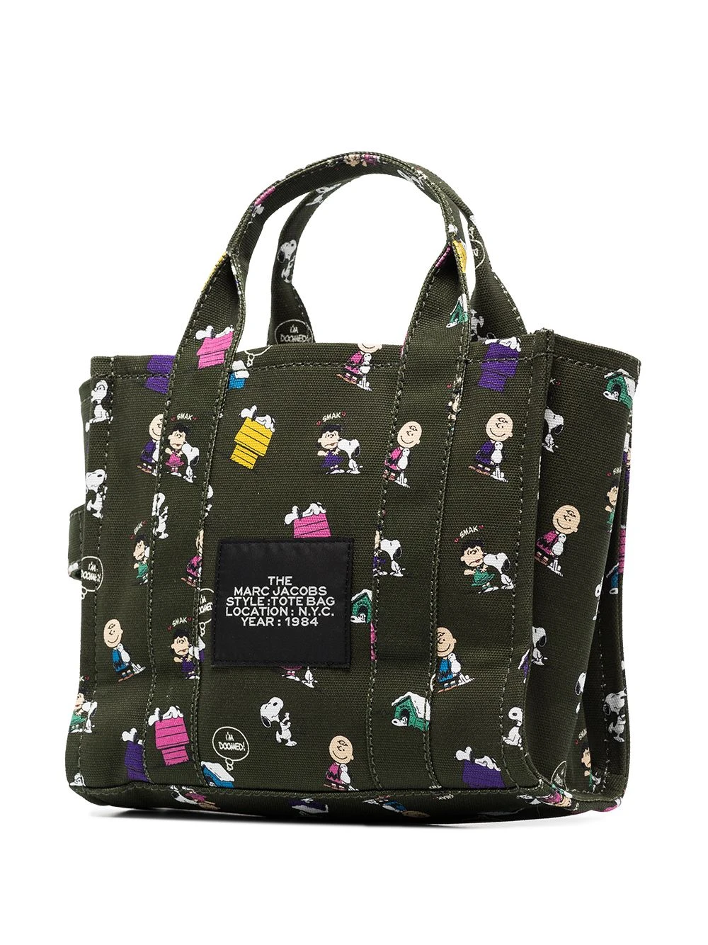 Coupon ๐ Marc Jacobs The Mini Peanuts Print tote bag ๐งจ 5 Marc Jacobs The Mini Peanuts Print tote bag
