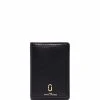 Marc Jacobs grained-effect bi-fold wallet