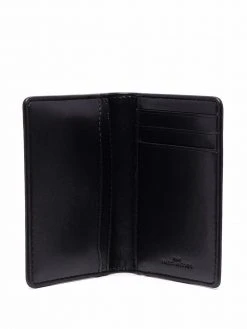 Marc Jacobs grained-effect bi-fold wallet