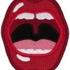 Marc Jacobs lips shape patch