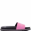 Marc Jacobs logo-embossed slides