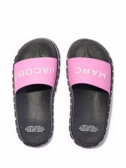 Marc Jacobs logo-embossed slides