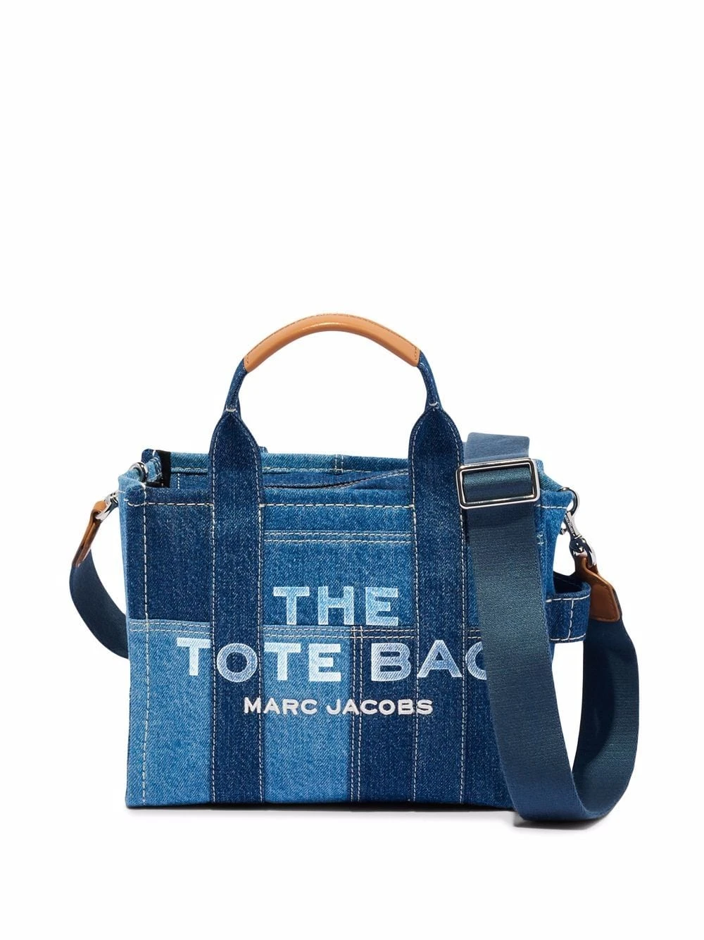 Cheapest ๐ Marc Jacobs The Denim Mini tote bag ๐ 3 Marc Jacobs The Denim Mini tote bag
