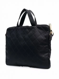 Marc Jacobs quilted logo-letter tote bag