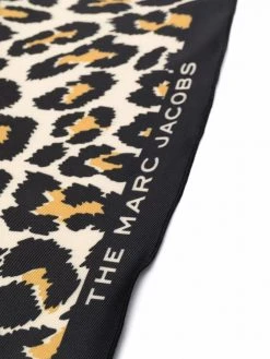 Marc Jacobs leopard-print satin scarf