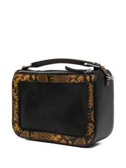 Marc Jacobs The Softbox snake-print bag