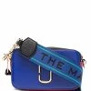 Marc Jacobs logo-plaque colour-block satchel bag