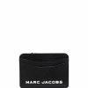 Marc Jacobs logo-print leather cardholder