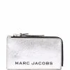 Marc Jacobs The Metallic Bold small top zip wallet