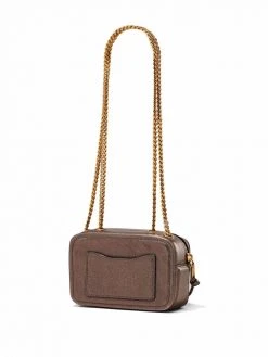 Marc Jacobs The Glam Shot metallic 17 crossbody bag