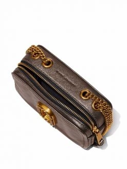 Marc Jacobs The Glam Shot metallic 17 crossbody bag