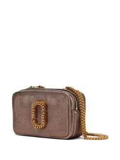 Marc Jacobs The Glam Shot metallic 17 crossbody bag