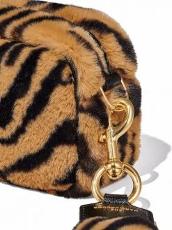 Marc Jacobs The Snapshot tiger stripe faux fur crossbody
