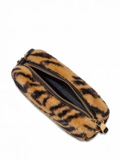 Marc Jacobs The Snapshot tiger stripe faux fur crossbody