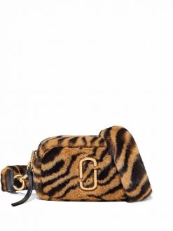 Marc Jacobs The Snapshot tiger stripe faux fur crossbody