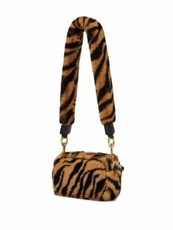 Marc Jacobs The Snapshot tiger stripe faux fur crossbody