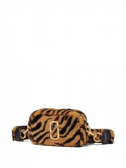 Marc Jacobs The Snapshot tiger stripe faux fur crossbody