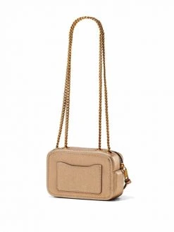 Marc Jacobs The Glam Shot metallic 17 shoulder bag
