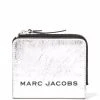 Marc Jacobs The Metallic bold mini compact wallet