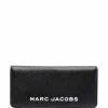 Marc Jacobs logo-print pebbled wallet