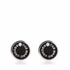 Marc Jacobs enamelled-logo stud earrings