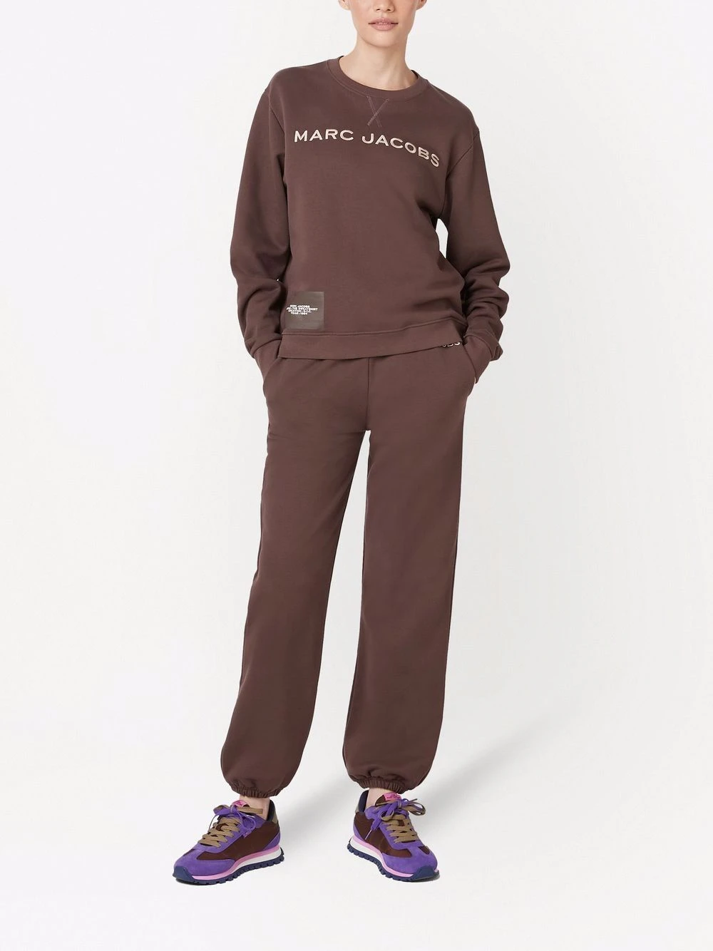 Budget ⭐ Marc Jacobs Long sleeved logo embroidered sweatshirt ✨ 4 Marc Jacobs long-sleeved logo-embroidered sweatshirt