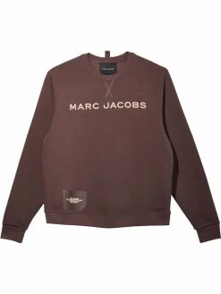 Marc Jacobs long-sleeved logo-embroidered sweatshirt