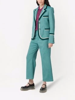 Marc Jacobs The Tipped pinstripe blazer