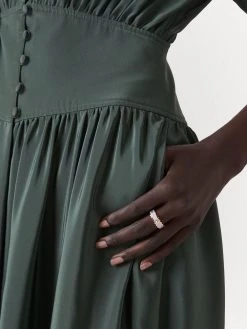 Marc Jacobs The Medallion scallop-edge ring