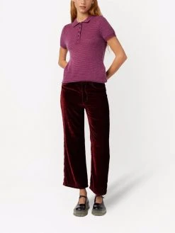 Marc Jacobs short-sleeve knitted polo shirt