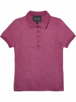 Marc Jacobs short-sleeve knitted polo shirt