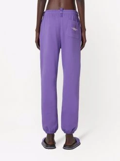 Marc Jacobs embroidered logo ankle-length trousers