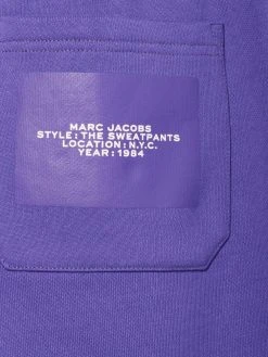 Marc Jacobs embroidered logo ankle-length trousers