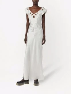 Marc Jacobs The Embroidered Keyhole slip dress