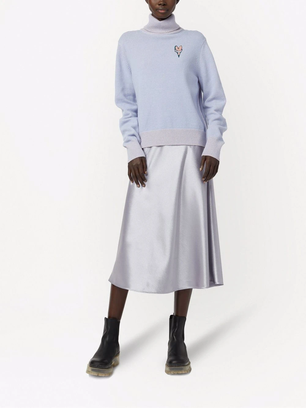 Buy β Marc Jacobs Embroidered motif roll neck jumper π 4 Marc Jacobs embroidered-motif roll-neck jumper