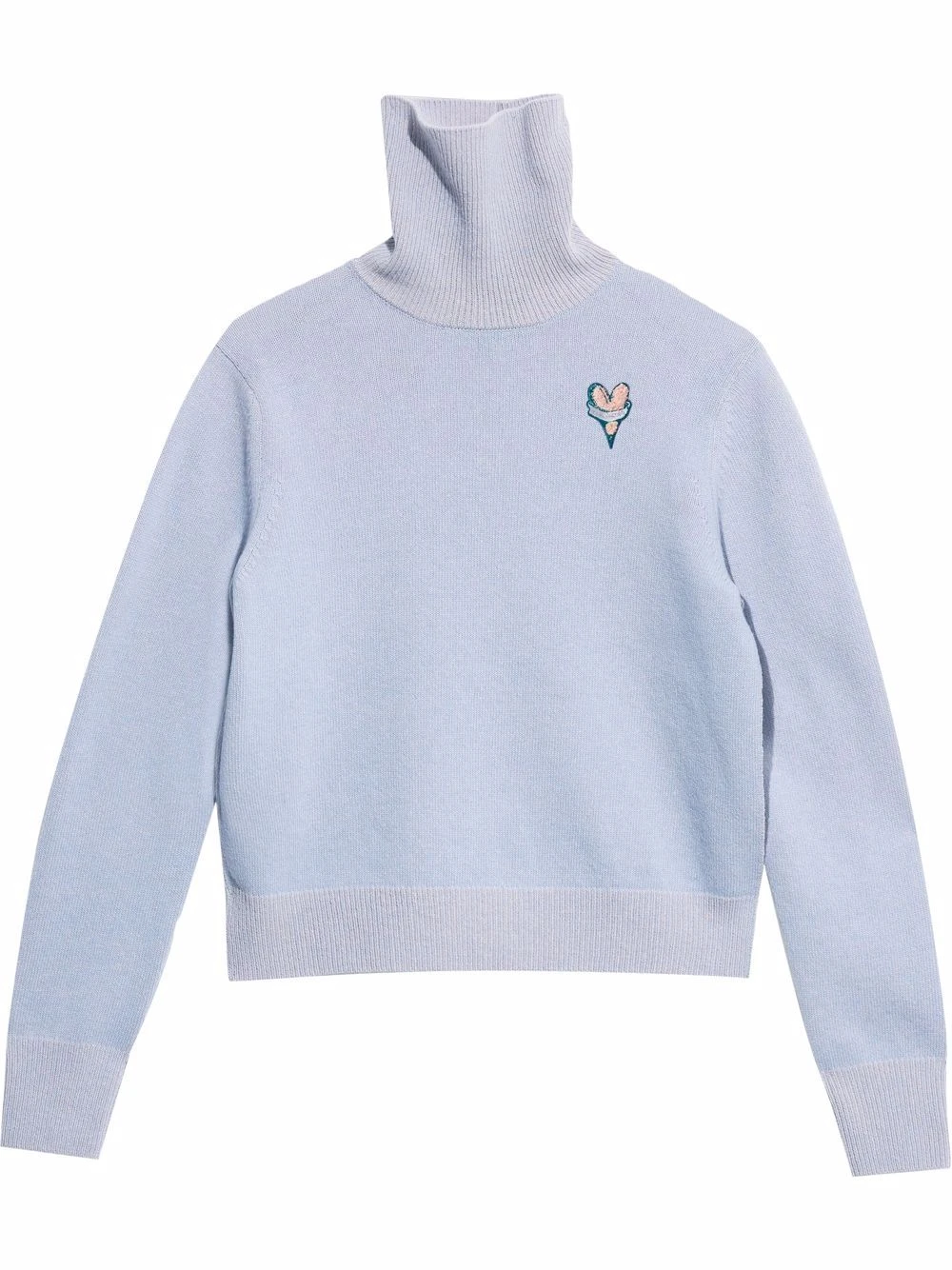 Buy β Marc Jacobs Embroidered motif roll neck jumper π 3 Marc Jacobs embroidered-motif roll-neck jumper