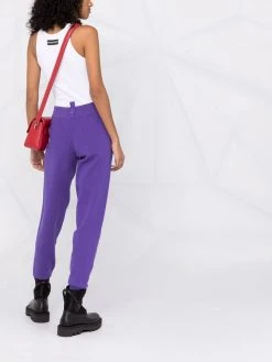 Marc Jacobs The Knit branded tapered-leg track pants