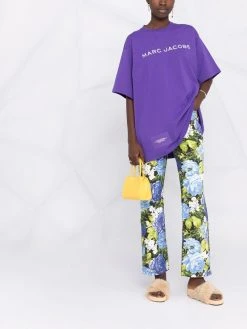 Marc Jacobs The Big logo-embroidered short-sleeve T-shirt