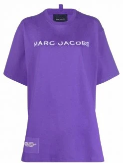 Marc Jacobs The Big logo-embroidered short-sleeve T-shirt