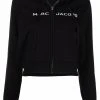 Marc Jacobs intarsia knit-logo zipped hoodie