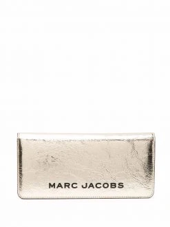 Marc Jacobs Open Face metallic wallet